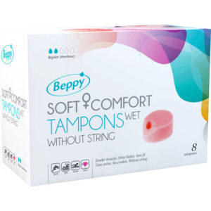 POTENTE - BEPPY - SOFT COMFORT TAMPONS WET 8 UNITS
