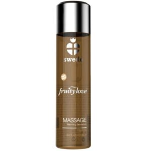 POTENTE - SWEDE - FRUITY LOVE EFEITO DE AQUECIMENTO ÓLEO DE MASSAGEM INTENSO CHOCOLATE ESCURO 60 ML