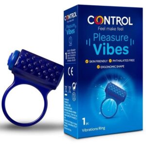 POTENTE - CONTROL - ANEL VIBRATÓRIO PLEASURE VIBES