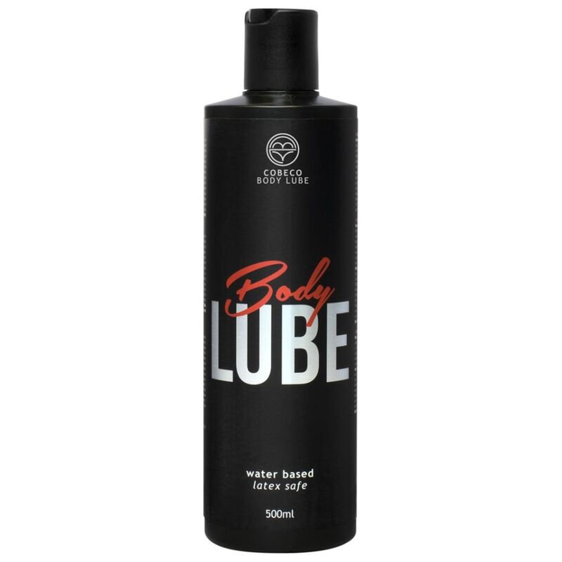 POTENTE - COBECO - BODYLUBE LUBRIFICANTE À BASE DE ÁGUA LÁTEX SEGURO 500 ML