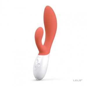 POTENTE - LELO - INA 3 VIBRADOR DE COELHO CORAL DE LUXO