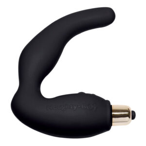 POTENTE - ROCKS-OFF - NAUGHTY-BOY MASCULINO G-SPOT MASSAGER 7 V PRETO