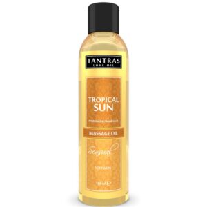 POTENTE - INTIMATELINE - TANTRAS LOVE OIL ÓLEO DE MASSAGEM SOLAR TROPICAL 150 ML