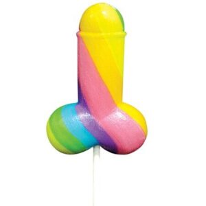 POTENTE - PRIDE - SPENCER & FLEETWOOD GALO ARCO-ÍRIS LGBT LOLLIPOP