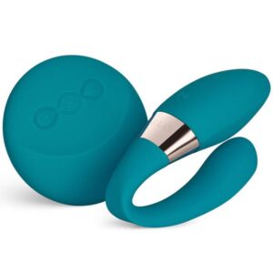 POTENTE - LELO - TIANI DUO MASSAGEADOR DE CASAIS AZUL