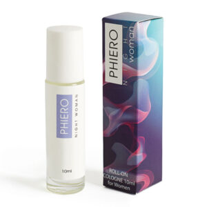 POTENTE - 500 COSMETICS - MULHER DA NOITE DE PHIERO. PERFUME COM FEROMONAS EM FORMATO DE ROLL-ON PARA MULHERES