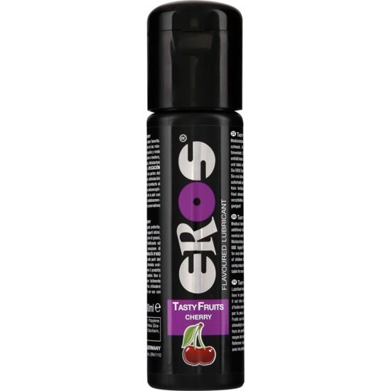 POTENTE - EROS - LUBRIFICANTE DE CEREJA DE FRUTAS SABOROSAS 100 ML