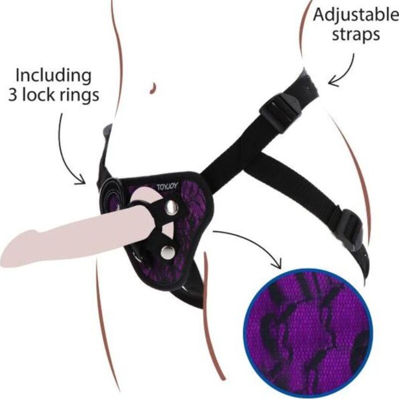 POTENTE - GET REAL - CINTO DE RENDA ROXO