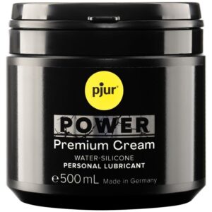 POTENTE - PJUR - POWER PREMIUM CREME LUBRIFICANTE PESSOAL 500 ML
