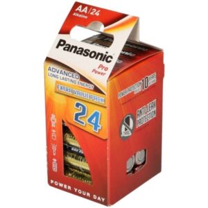POTENTE - PANASONIC - PILHA AA ALCALINAS PRO POWER LR6 PACOTE*24