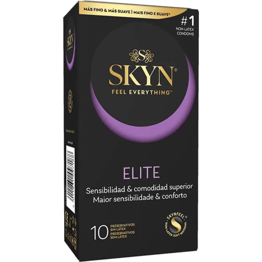 POTENTE - SKYN - PRESERVATIVOS ELITE ULTRA-FINOS 10 UNIDADES