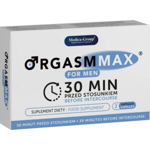 POTENTE - MEDICA GROUP - ORGASM MAX PARA HOMENS 2 CÁPSULAS