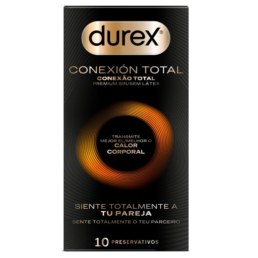 POTENTE - DUREX - TOTAL CONNECTION ULTRA FINE PLUS SEM LÁTEX 10 UNIDADES