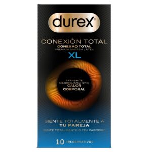 POTENTE - DUREX - TOTAL CONNECTION XL ULTRA FINE PLUS SEM LÁTEX 10 UNIDADES