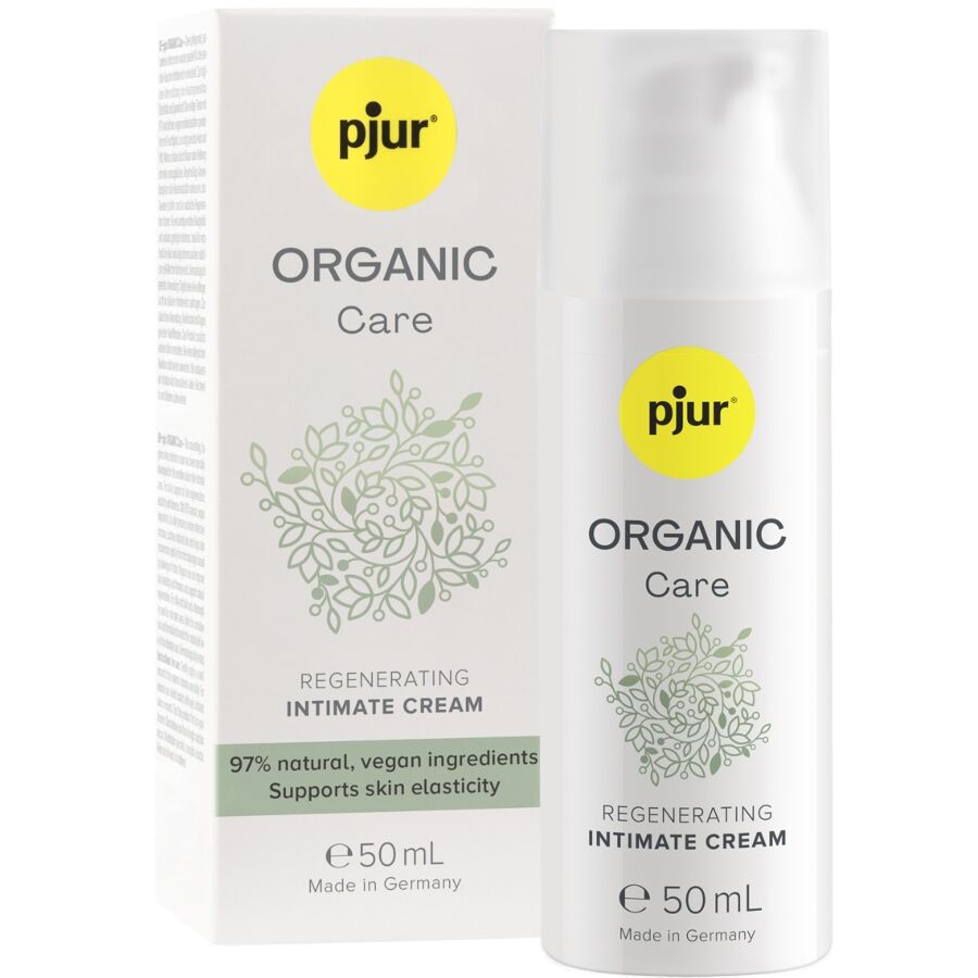 POTENTE - PJUR - CREME ÍNTIMO REGENERADOR ORGANIC CARE 50 ML