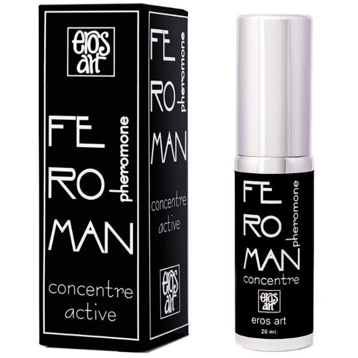 POTENTE - EROS-ART - PERFUME CONCENTRADO DE FEROMÔNIOS FEROMAN 20 ML