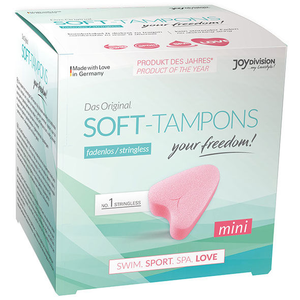 POTENTE - JOYDIVISION SOFT-TAMPONS - ORIGINAL SOFT-TAMPONS MINI 3 UDS