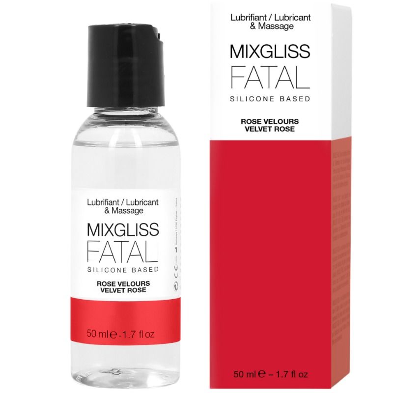POTENTE - MIXGLISS - LUBRIFICANTE DE SILICONE FATAL ROSES 50 ML