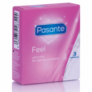 POTENTE - PASANTE - DE PRESERVATIVOS SENSÍVEIS ULTRA FINO 3 UNIDADES