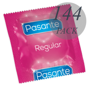 POTENTE - PASANTE - DE PRESERVATIVOS GAMA REGULAR 144 UNIDADES