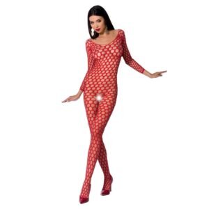 POTENTE - PASSION - WOMAN BS077 BODYSTOCKING TAMANHO ÚNICO VERMELHO