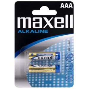 POTENTE - MAXELL - BLISTER ALCALINA AAA LR03 * 2