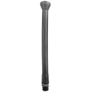 POTENTE - ALL BLACK - ROLHA DE SISTEMA DE SILICONE ANAL PARA CHUVEIRO 27 CM