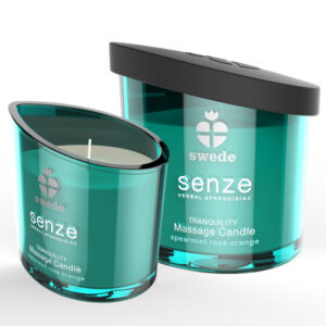 POTENTE - SWEDE - VELA DE MASSAGEM SWEEDE SENZE TRANQUILITY - HORTELÃ