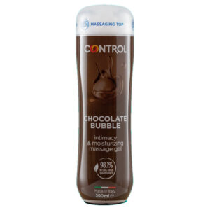 POTENTE - CONTROL - GEL DE MASSAGEM 3 EM 1 BOLHA DE CHOCOLATE 200 ML