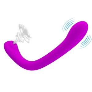POTENTE - PRETTY LOVE - ALEX VIBRADOR LILAC E SUCÇÃO DE CLITÓRIS