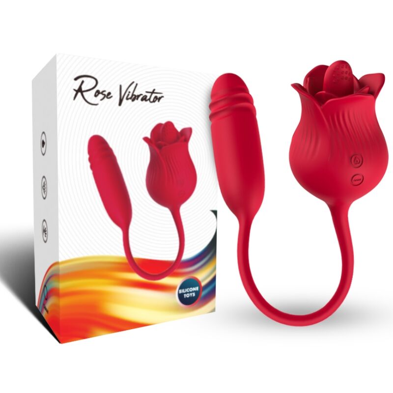 POTENTE - ARMONY - ROSELIP LICKING VIBRANDO CLITÓRIO E VIBRADOR VERMELHO