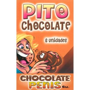 POTENTE - DIABLO PICANTE - CAIXA DE 6 CHOCOLATES EM FORMA DE PÊNIS