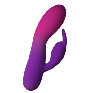 POTENTE - ROCKS-OFF - VIBRADOR GLO-GIRL PURPLE RABBIT