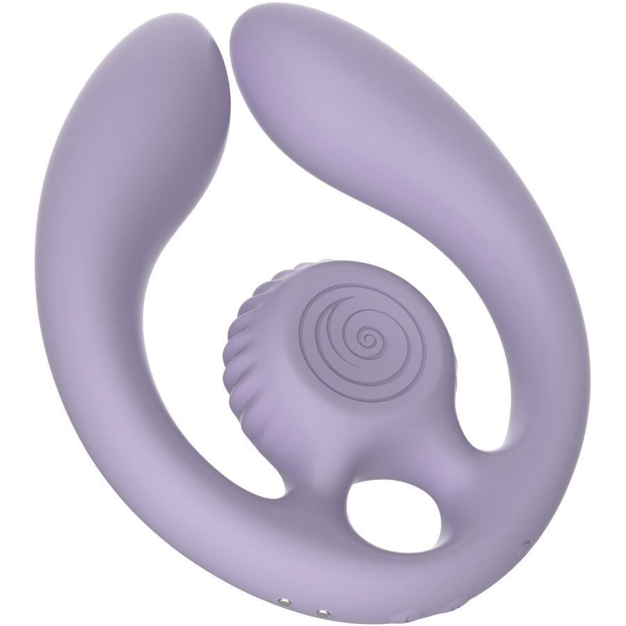 POTENTE - SNAIL VIBE - GIZI DUO ESTIMULADOR DE CASAIS COM CONTROLE REMOTO LILACS