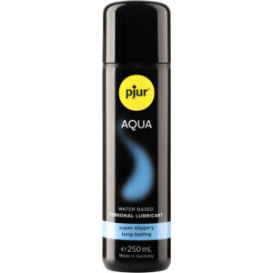 POTENTE - PJUR - LUBRIFICANTE À BASE DE ÁGUA AQUA 250 ML