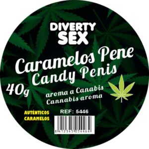 POTENTE - DIABLO GOLOSO - 20 PÊNIS DOCES CANNABIS AROMA