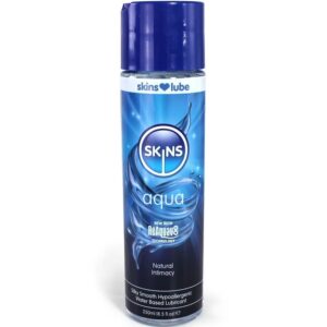 POTENTE - SKINS - AQUA LUBRIFICANTE À BASE DE ÁGUA 250 ML