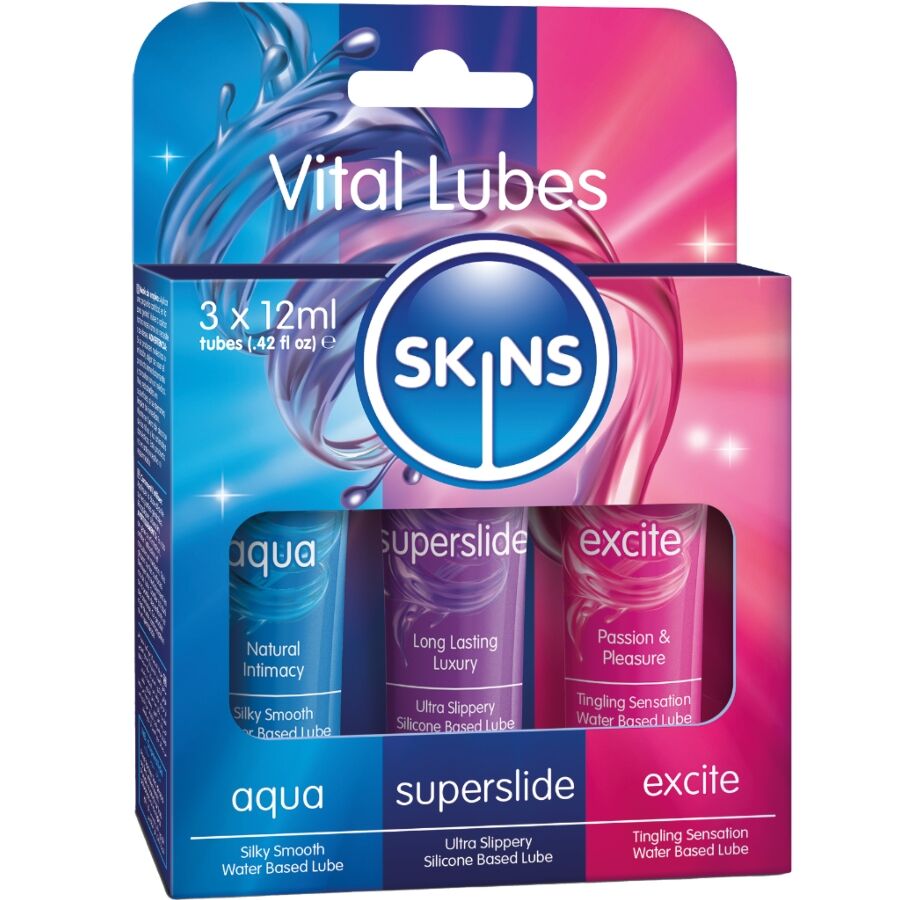 POTENTE - SKINS - KIT DE LUBRIFICANTES VITAL AQUA