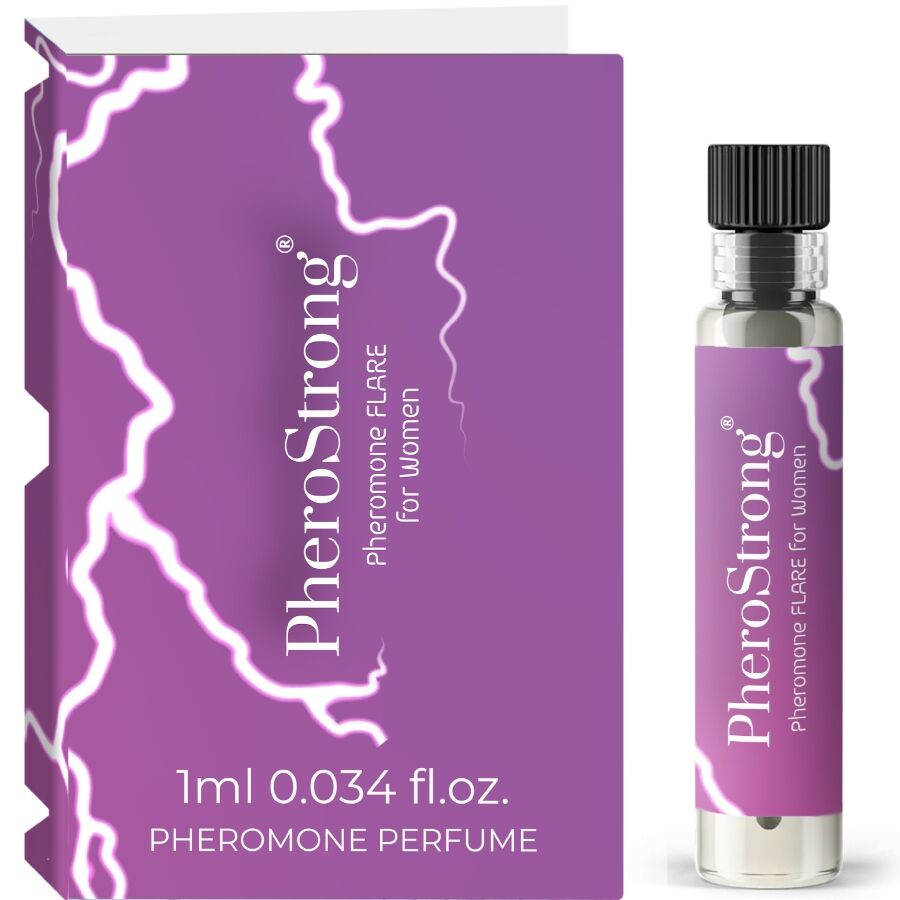 POTENTE - PHEROSTRONG - FLARE PERFUME DE FEROMÔNIOS PARA MULHERES 1 ML