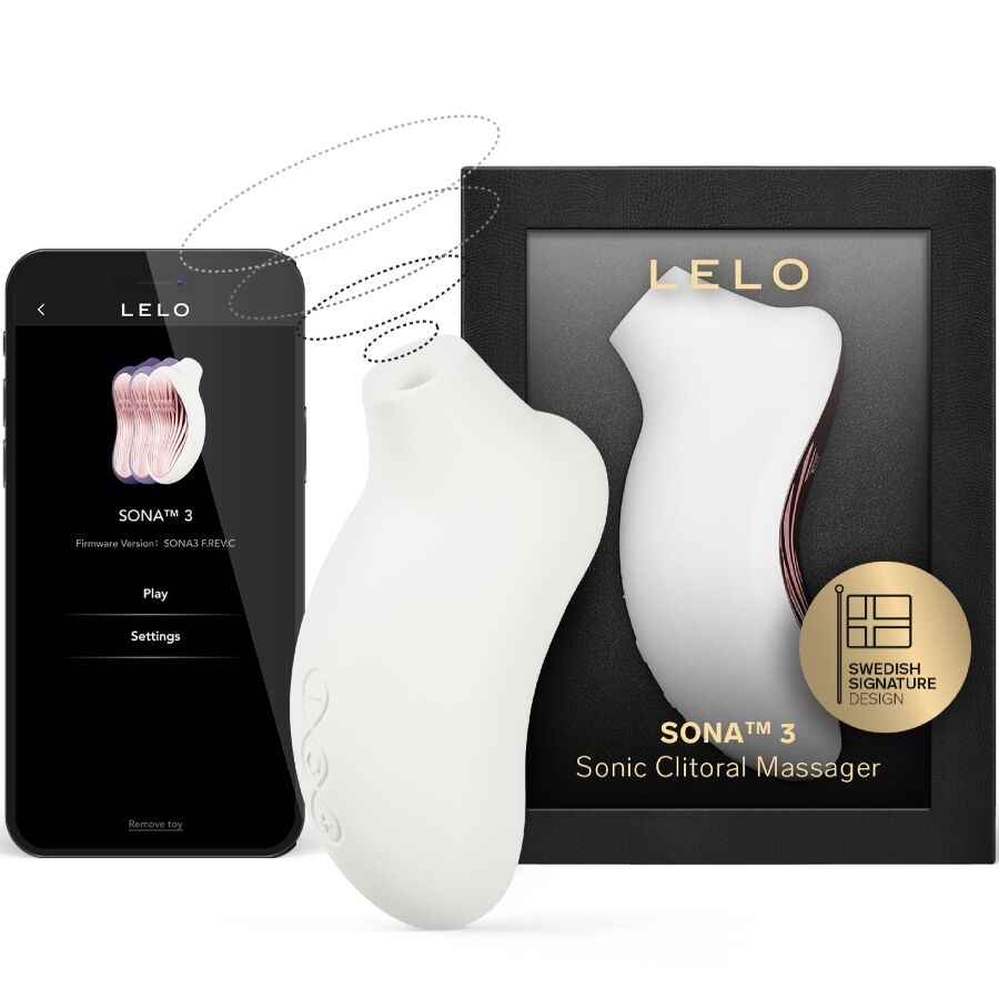 POTENTE - LELO - SONA 3 CREME MASSAGEADOR CLITÓRICO SÔNICO