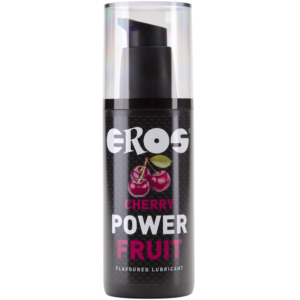POTENTE - EROS CHERRY POWER FRUIT LUBRIFICANTE COM SABOR 125 ML