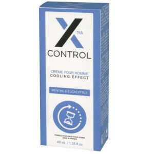 POTENTE - RUF - X CONTROL CREME EFEITO FRIO PARA HOMEM 40 ML