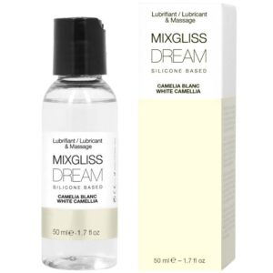 POTENTE - MIXGLISS - LUBRIFICANTE DE SILICONE DREAM WHITE CAMELIA 50 ML