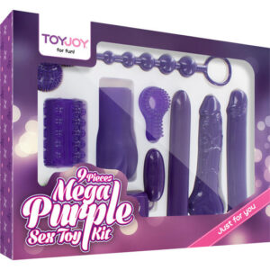 POTENTE - TOYJOY - SÓ PARA VOCÊ KIT DE BRINQUEDOS SEXUAIS MEGA ROXO