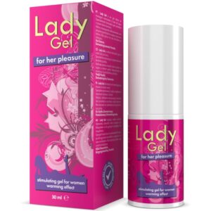 POTENTE - INTIMATELINE - LADY GEL FOR GER PLEASURE GEL ESTIMULANTE COM EFEITO DE CALOR ELLA 30 ML