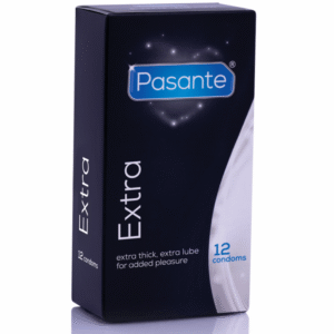 POTENTE - PASANTE - PRESERVATIVO EXTRA EXTRA GROSSO DE 12 UNIDADES