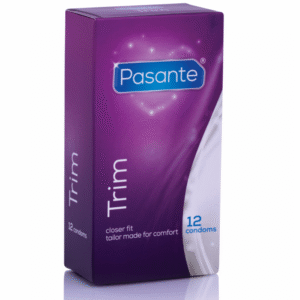 POTENTE - PASANTE - PRESERVATIVOS THIN TRIM MS DE 12 UNIDADES