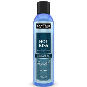 POTENTE - INTIMATELINE - TANTRAS LOVE OIL ÓLEO DE MASSAGEM HOT KISS 150 ML