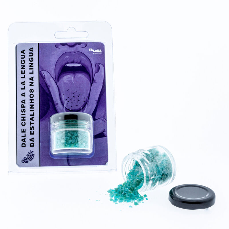 POTENTE - TALOKA - ESPUMANTE PARA A LÍNGUA! BEIJOS MGICOS DE FRAMBOESA AZUL
