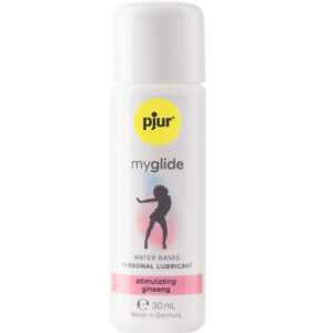 POTENTE - PJUR - LUBRIFICANTE ESTIMULANTE MYGLIDE COM EFEITO CALOR 30 ML
